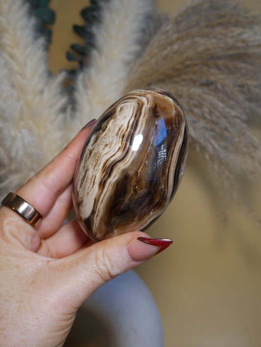 Chocolate Calcite Shiva #3