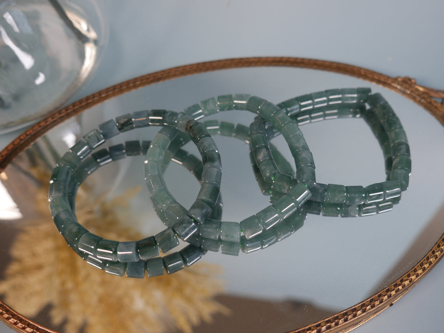 Guatemalan Jade Bangle Bracelet