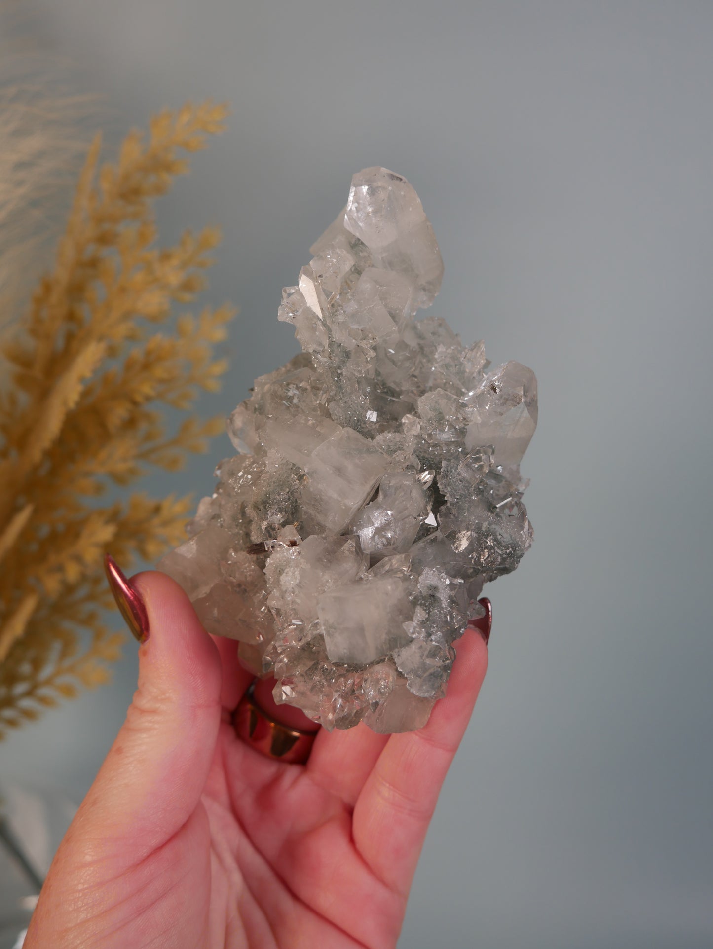 Slushy Green Apophyllite #7