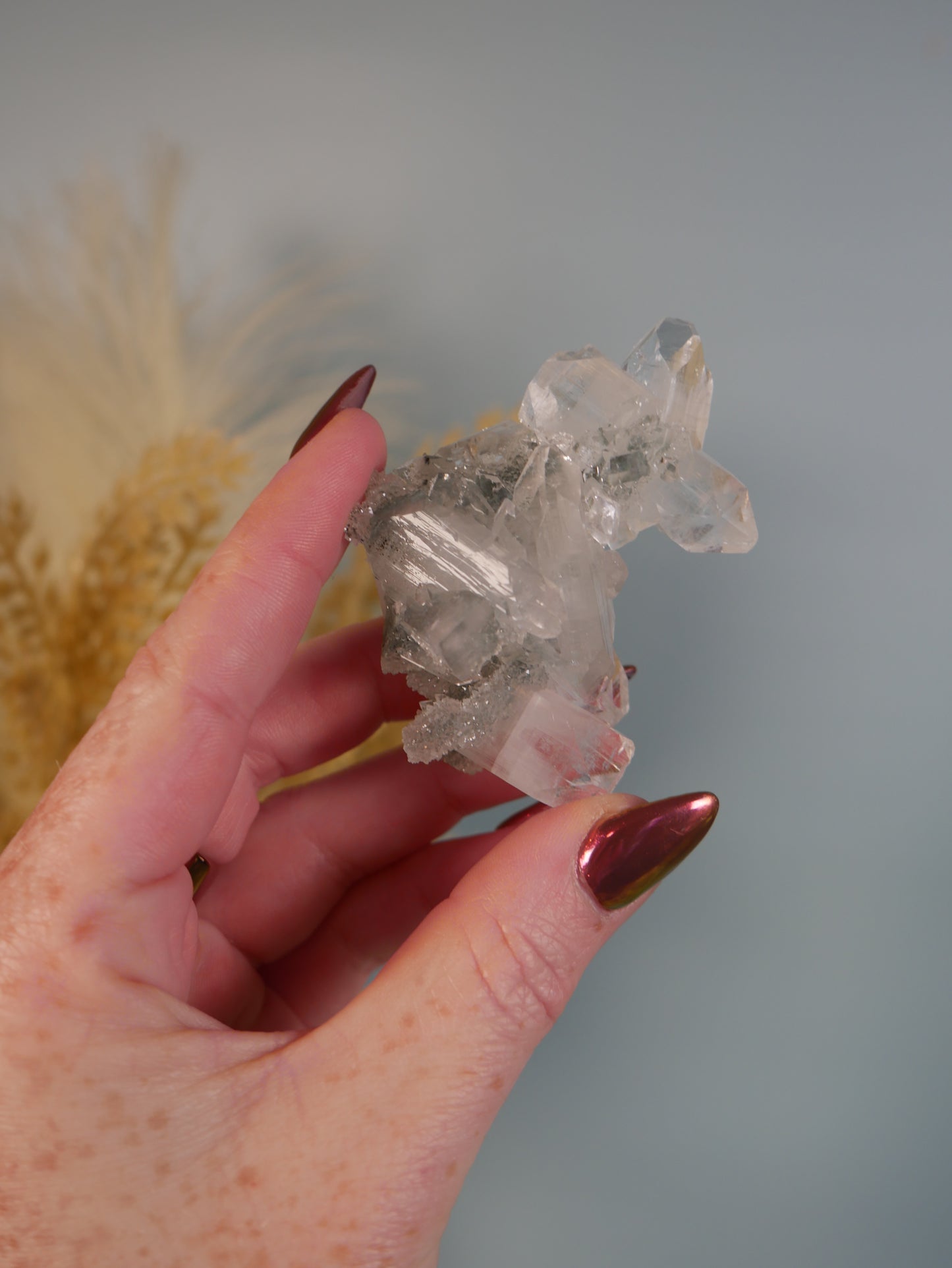 Slushy Green Apophyllite #16