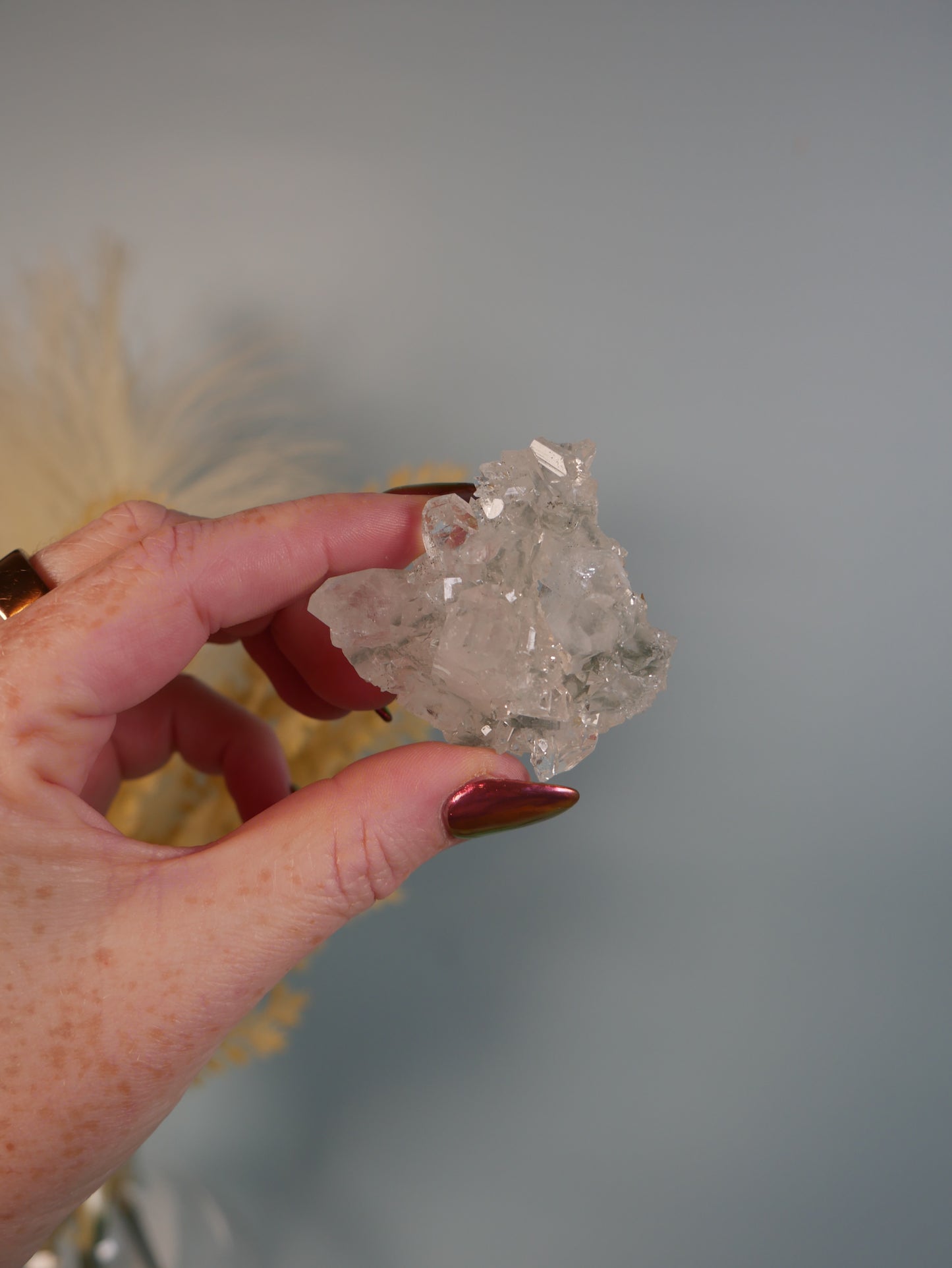 Slushy Green Apophyllite #23