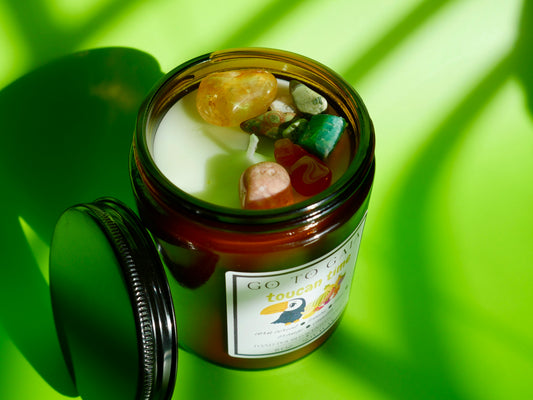 Toucan Time Candle