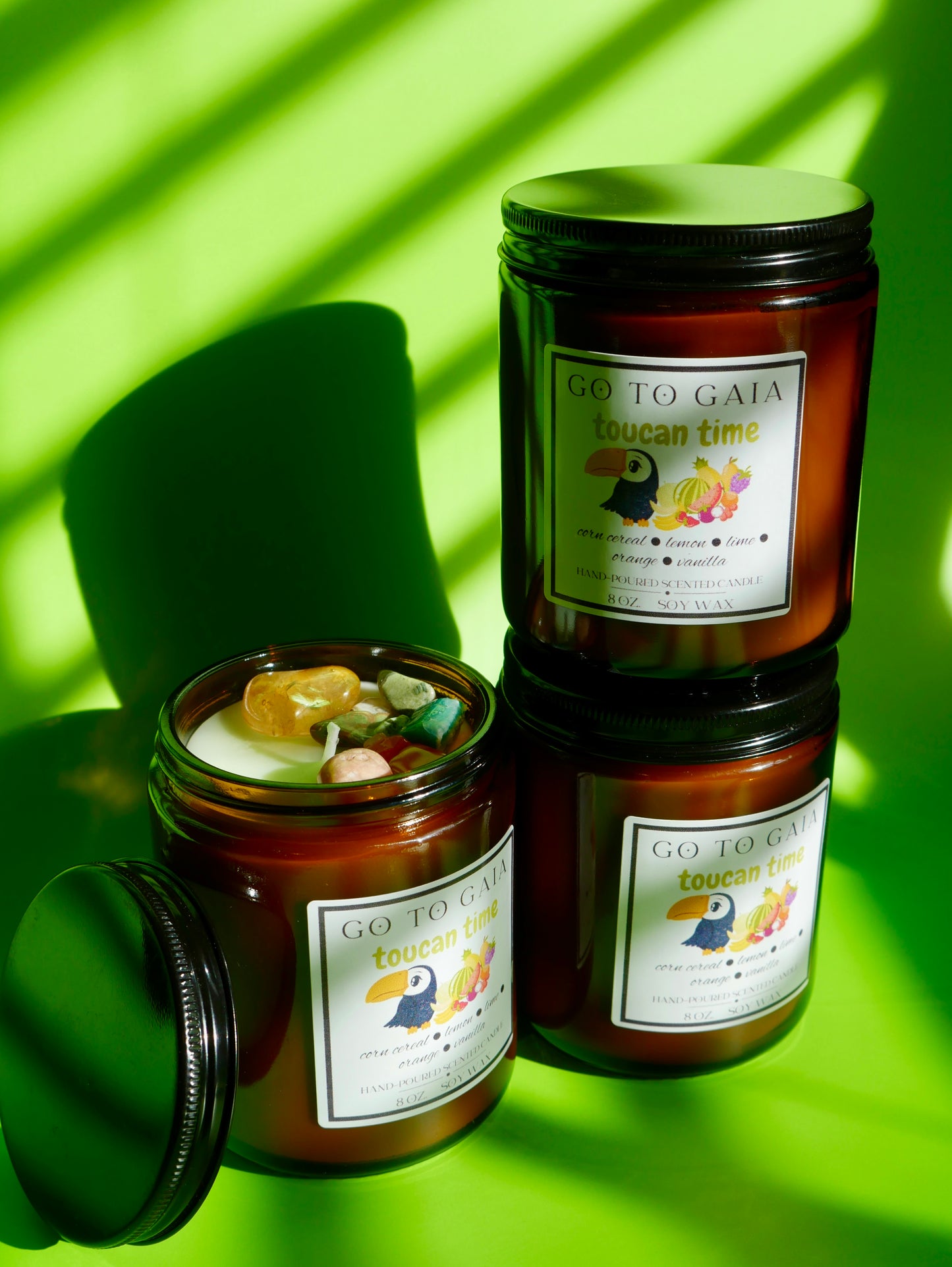 Toucan Time Candle