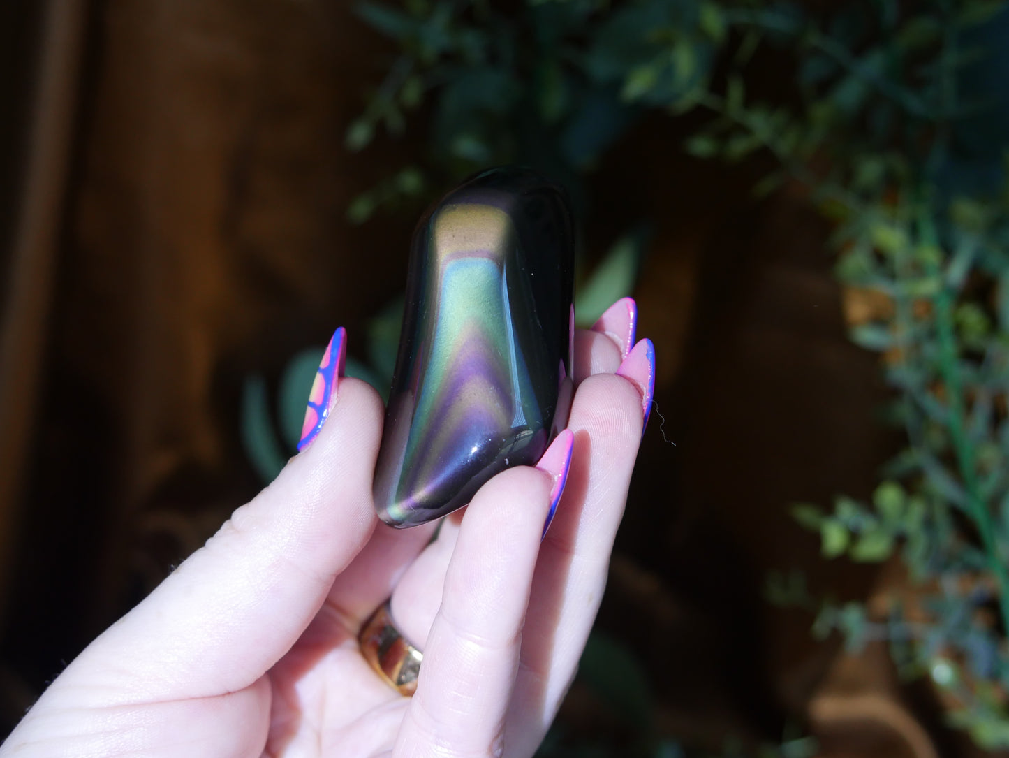 Rainbow Obsidian Freeform #4