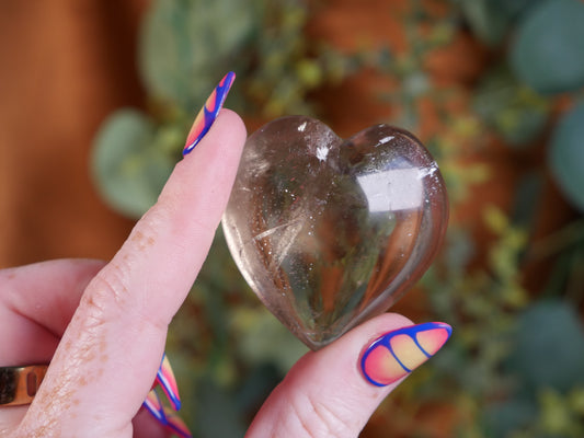 Smokey Quartz Heart #3