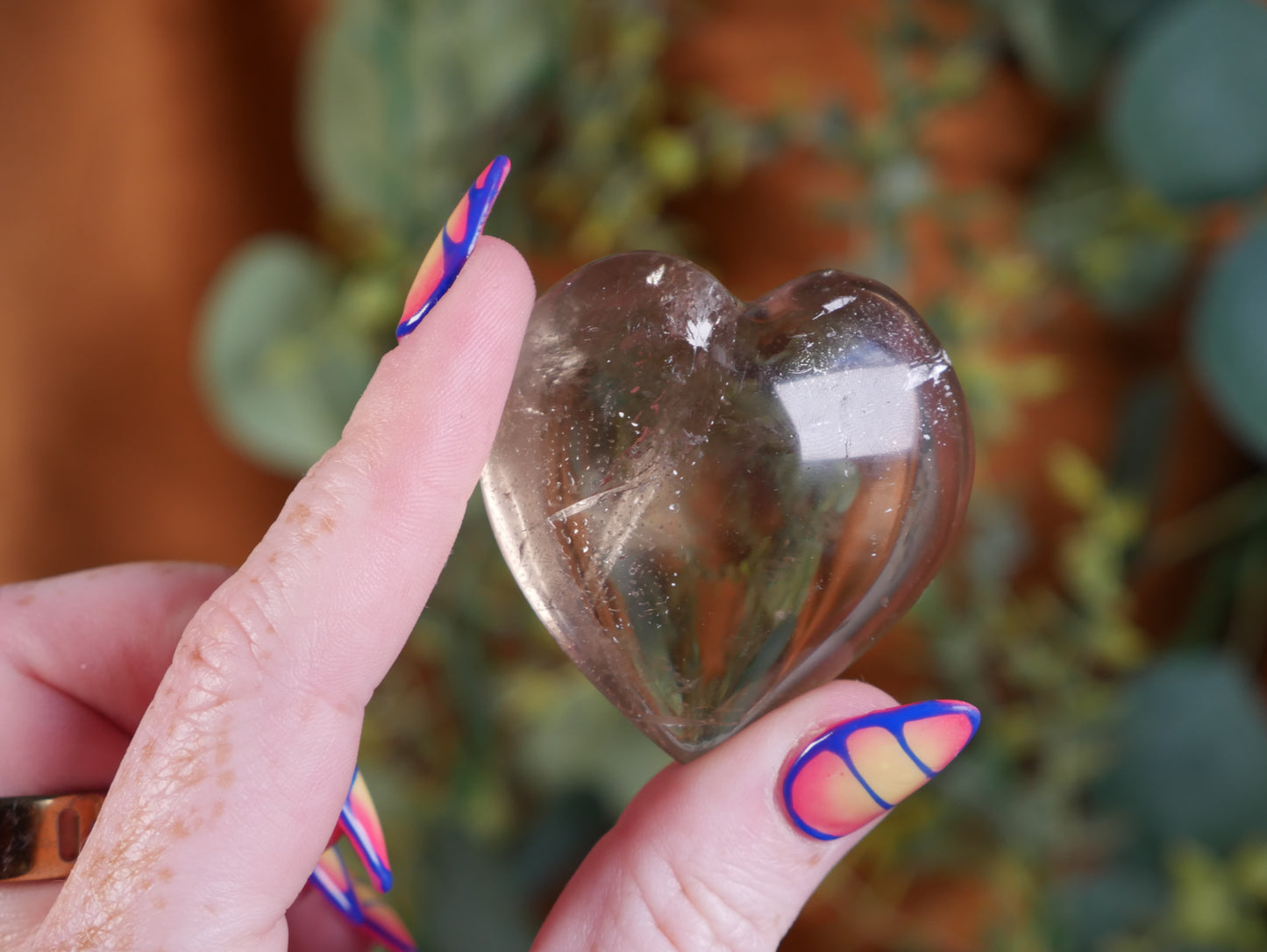 Smokey Quartz Heart #3