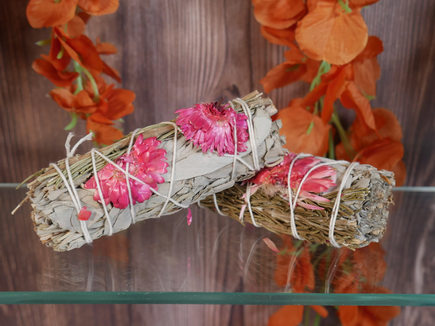 Sage, Rosemary & Pink Floral Bundle