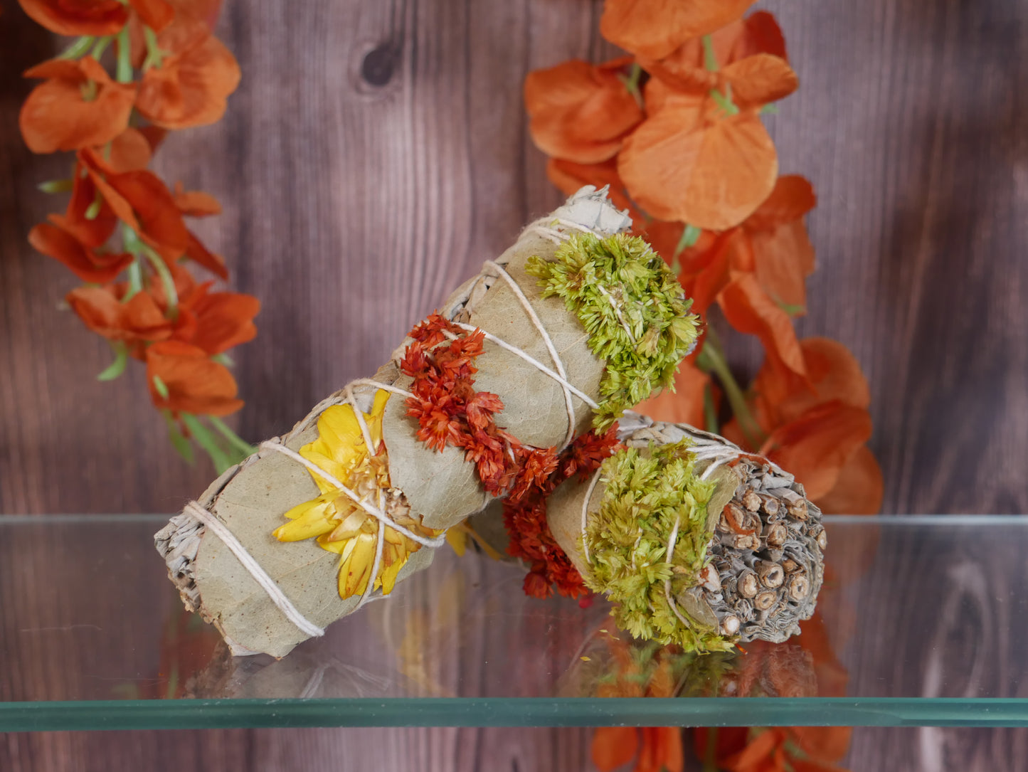 Sage, Eucalyptus, and Multicolor Floral Bundle