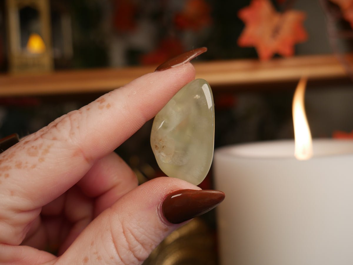 Australian Prehnite Tumble