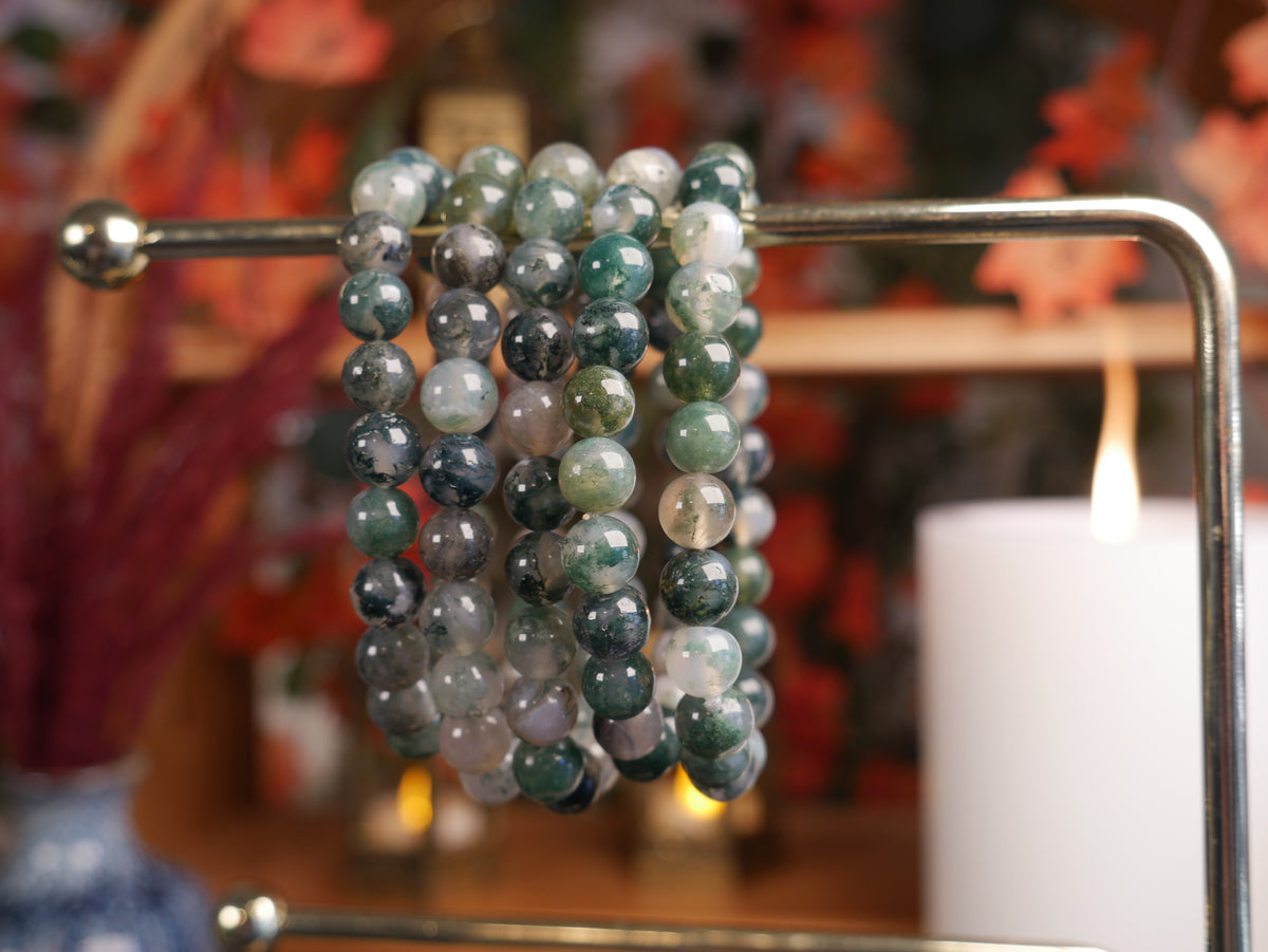 Moss Agate Bracelet