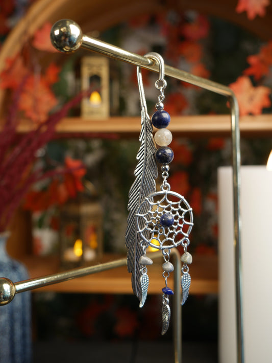 Blue Dreamcatcher Bookmark
