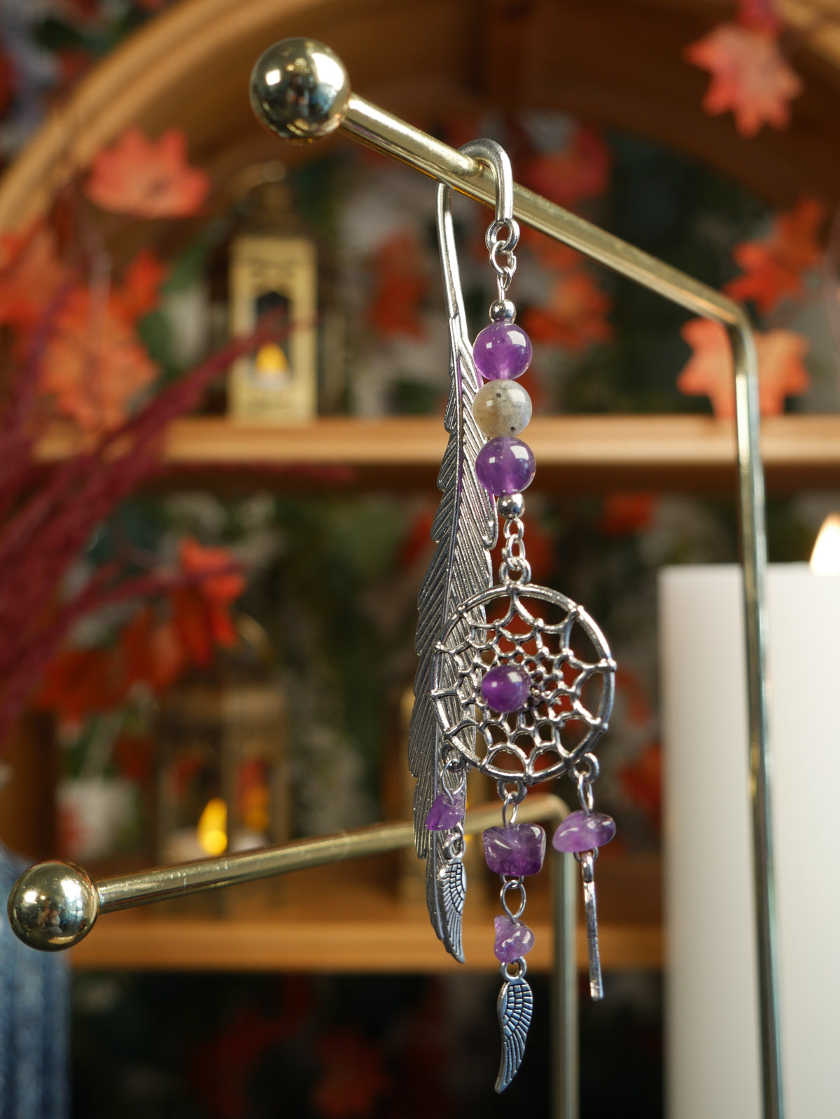 Purple Dreamcatcher Bookmark
