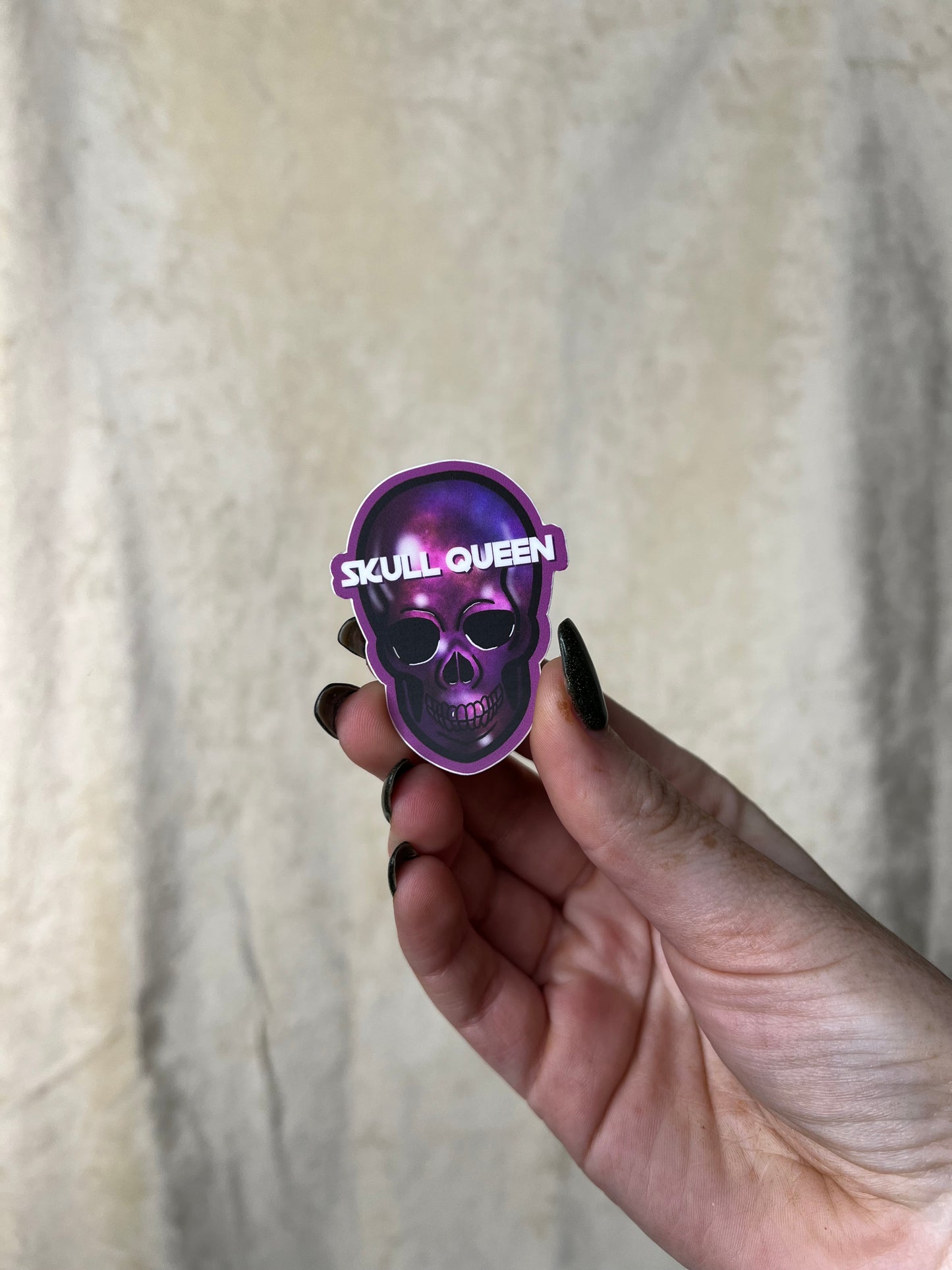 Skull Queen Sticker