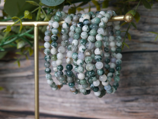 Moss Agate Bracelet