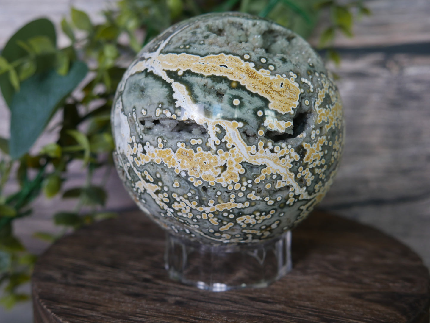 Ocean Jasper Sphere 4