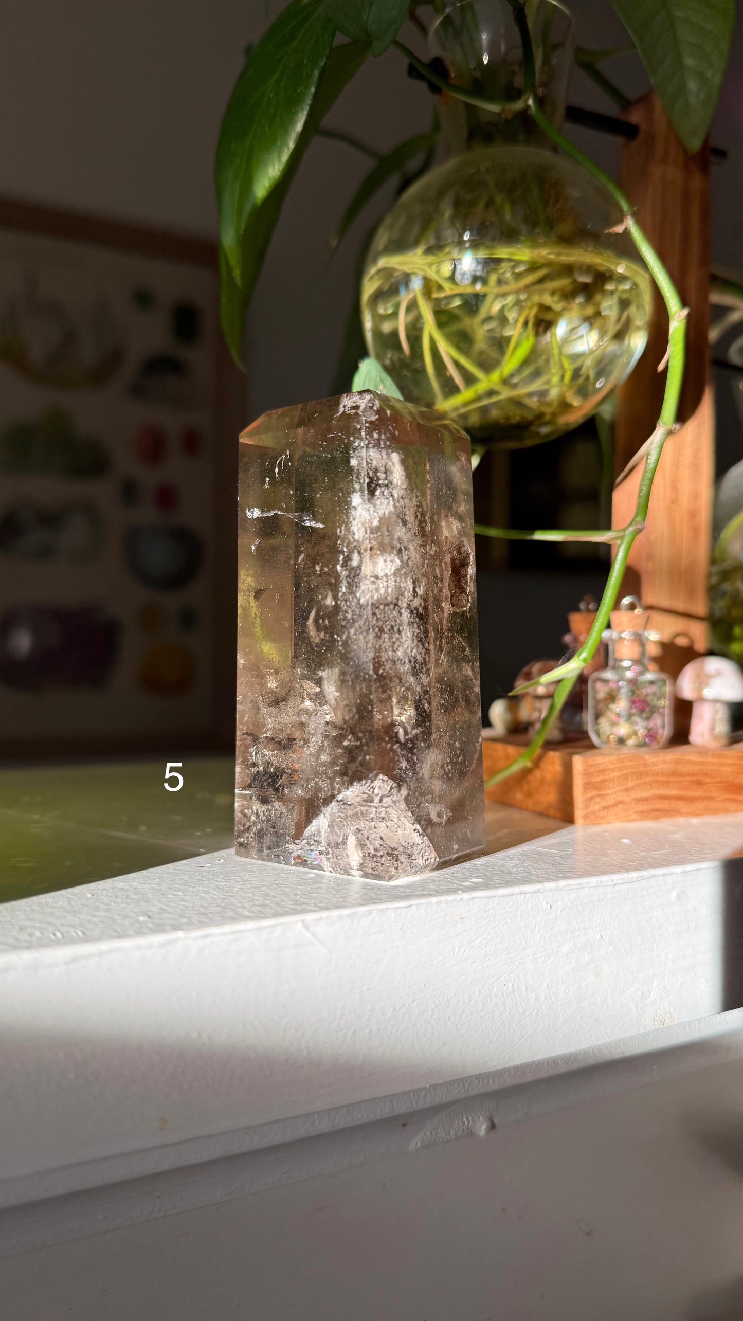 Smokey Quartz Skyscaper [various]