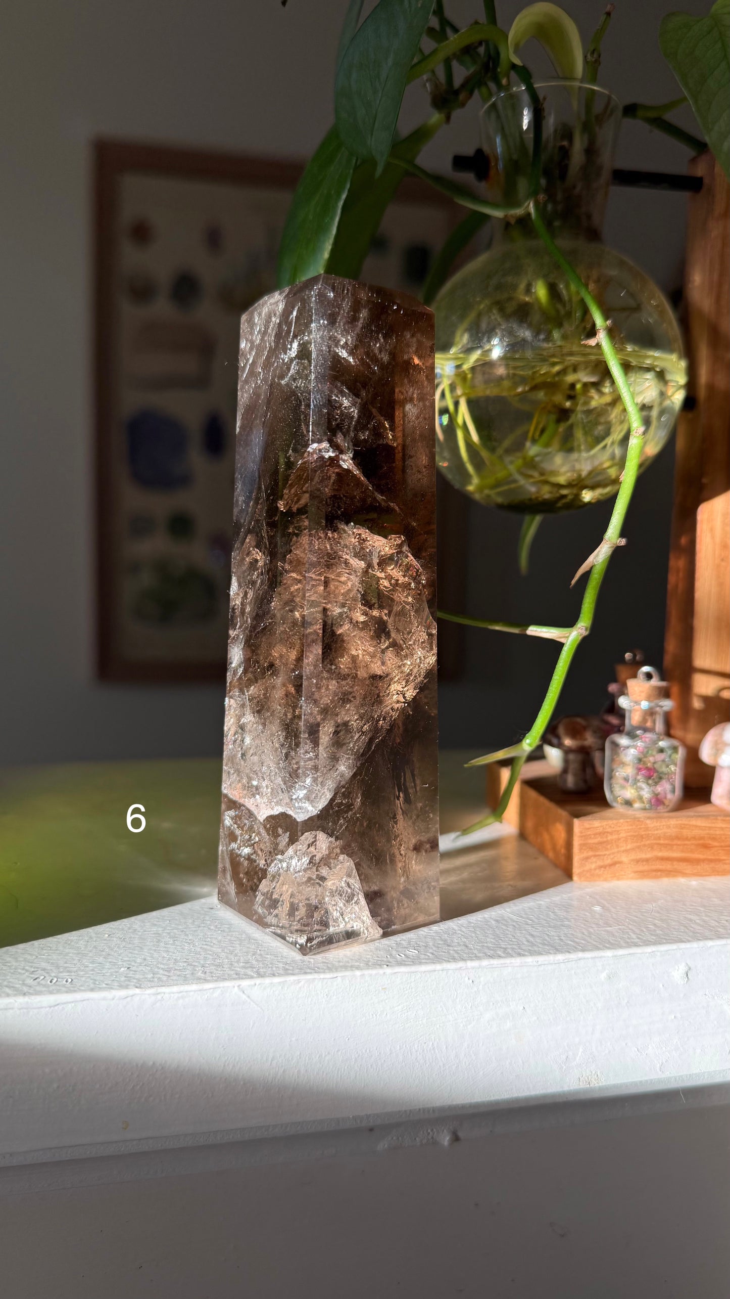 Smokey Quartz Skyscaper [various]