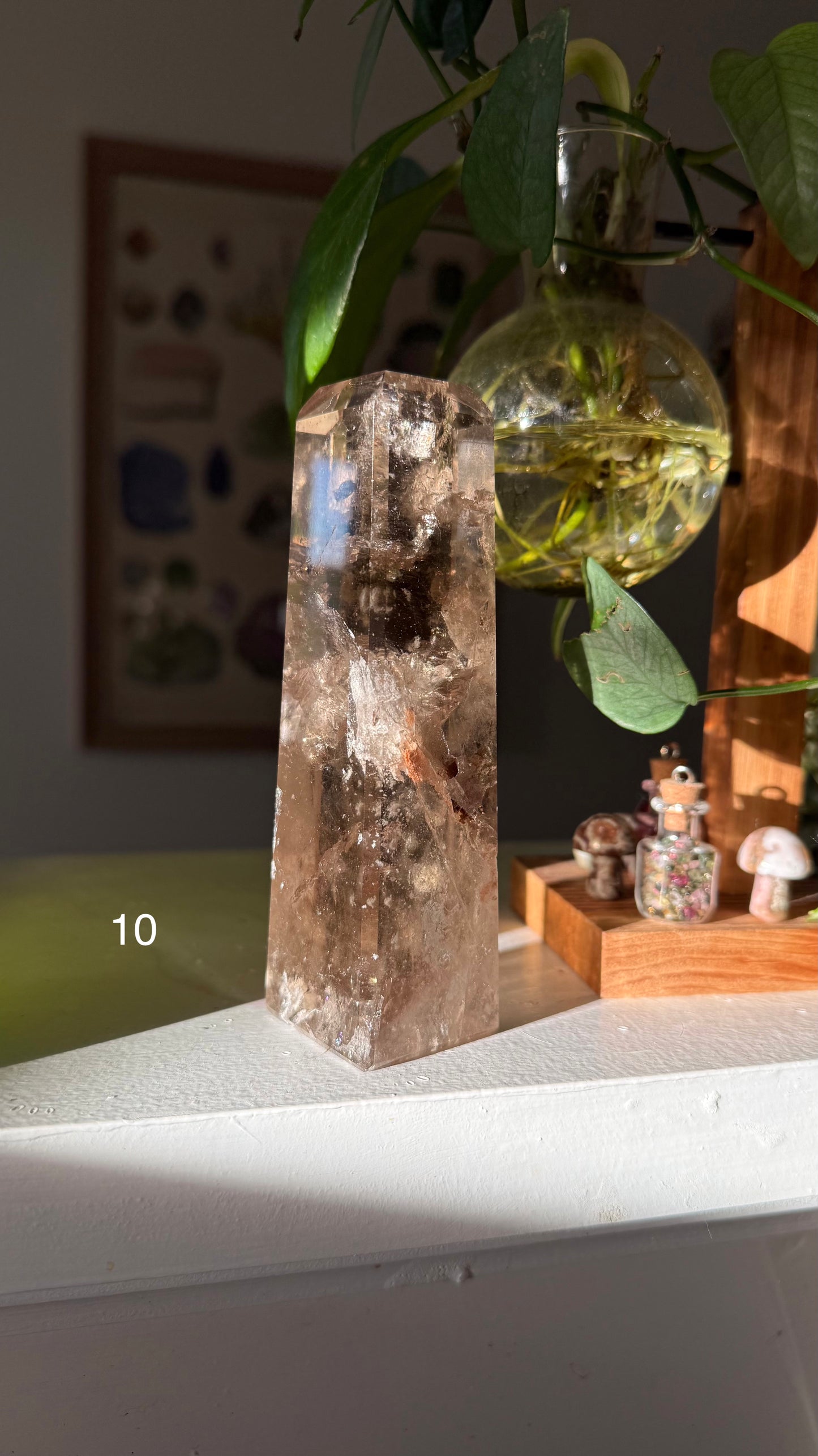 Smokey Quartz Skyscaper [various]