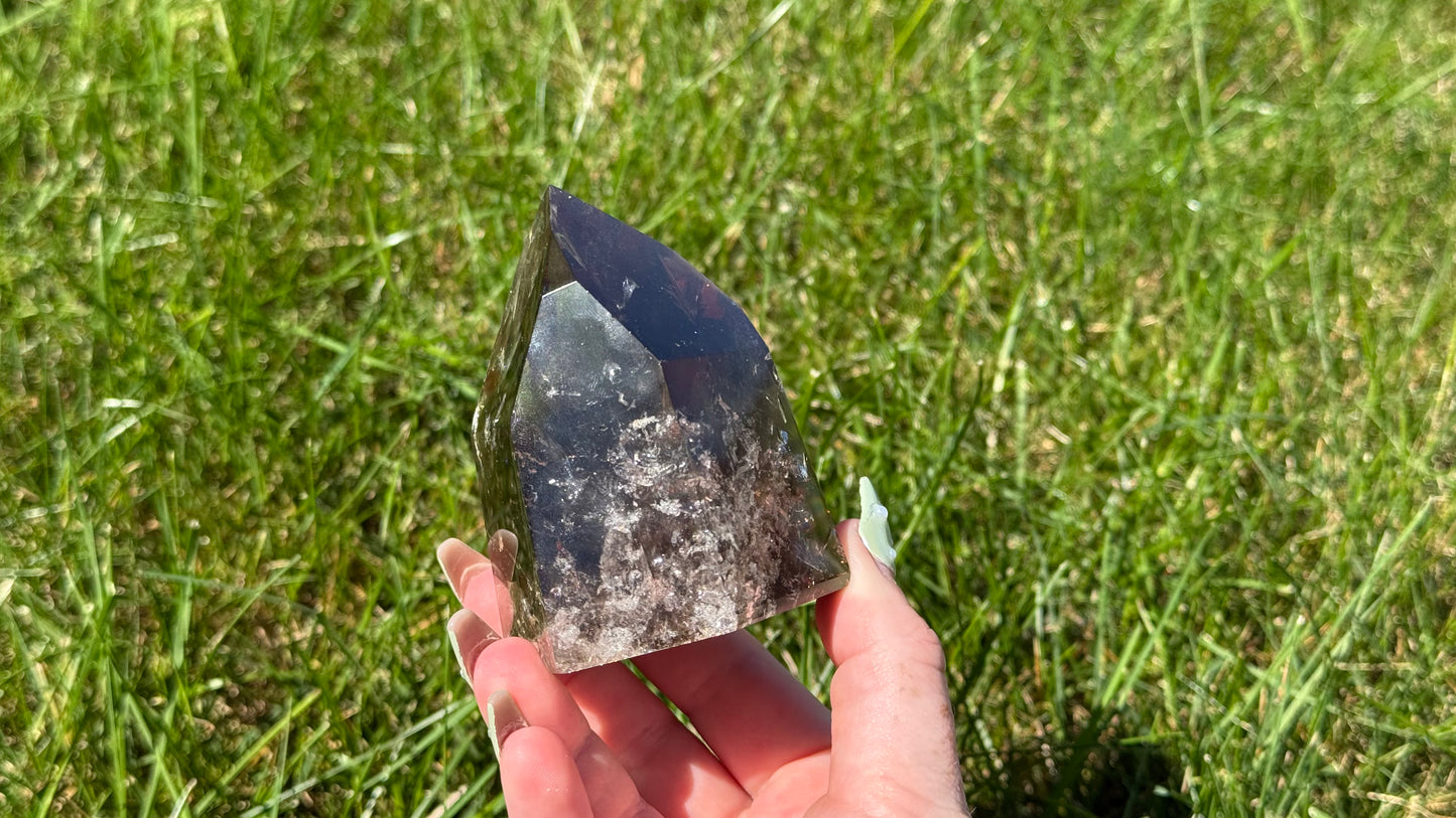 Brazilian Smokey Quartz Tower - Personal Collection Destash