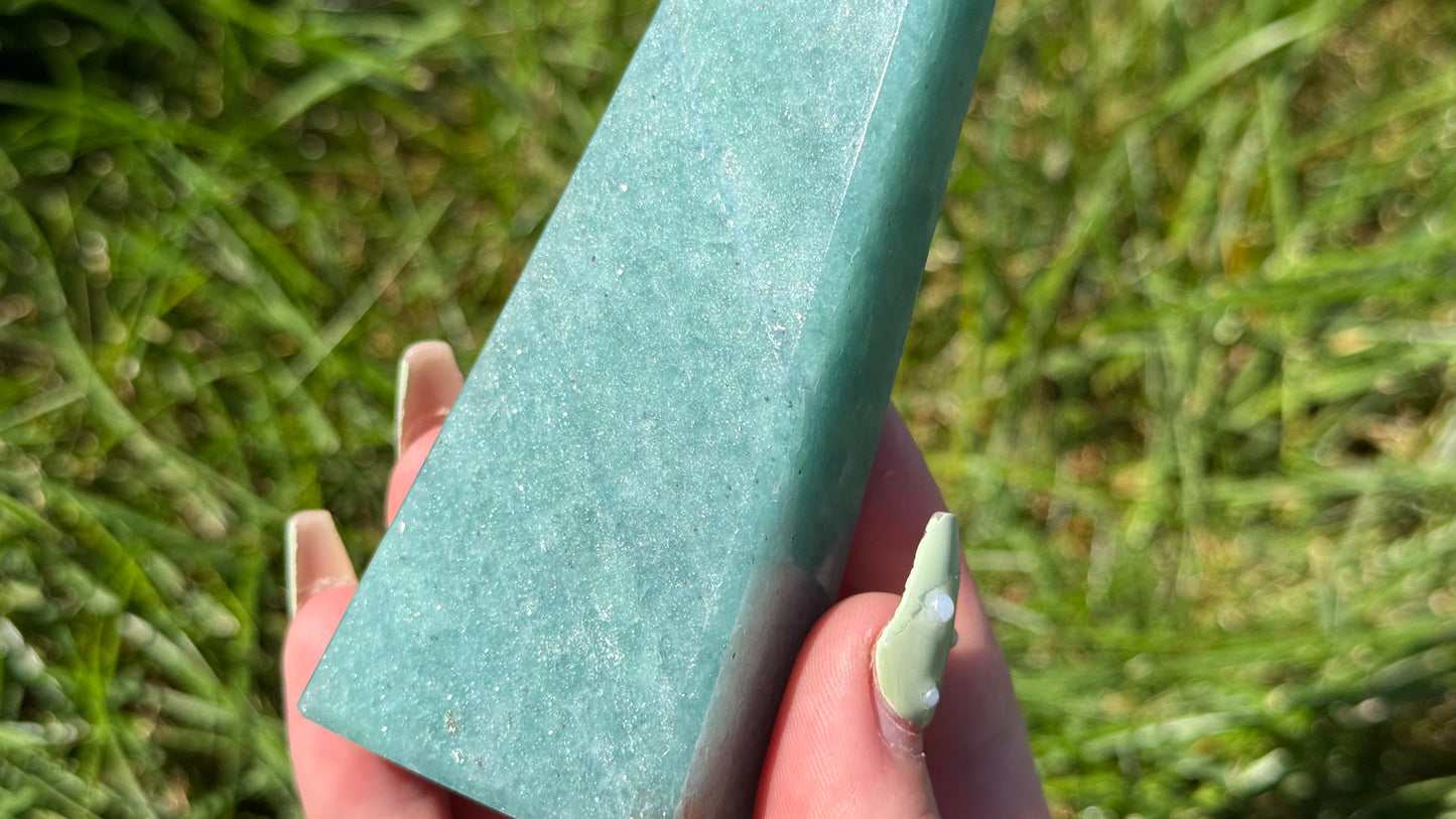Teal Aventurine Tower - Personal Collection Destash