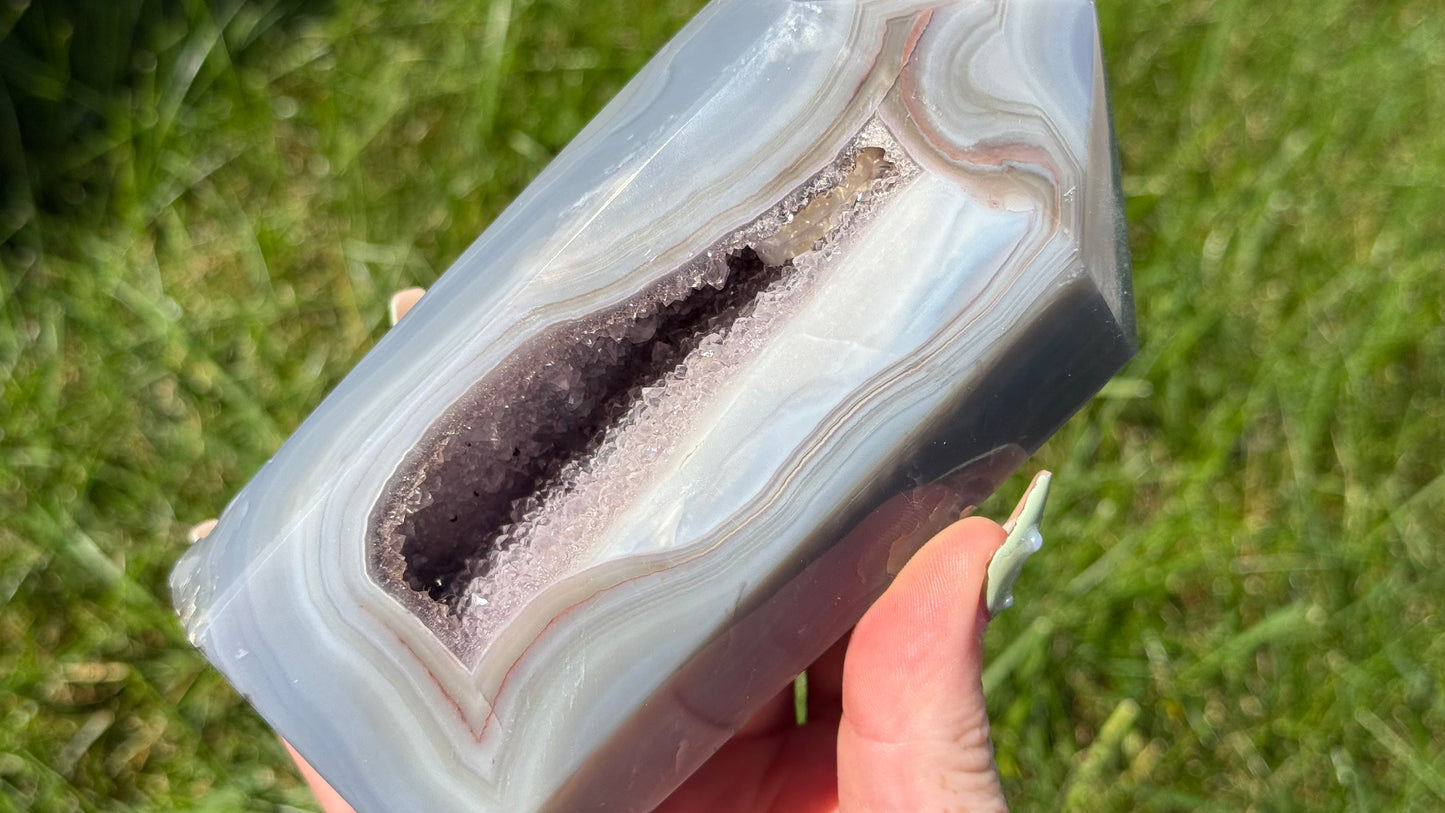 Agate & Amethyst Tower - Personal Collection Destash