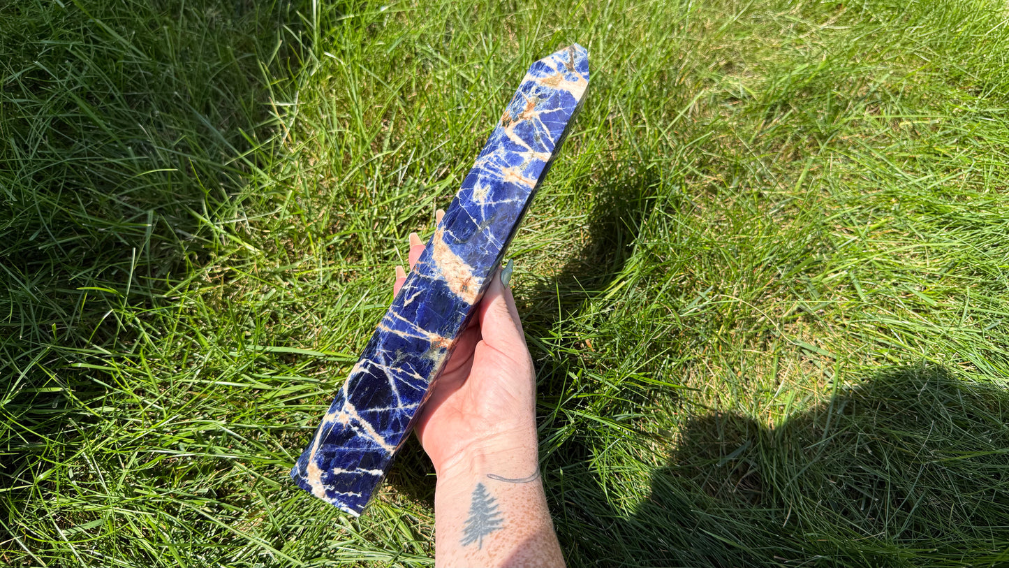 Sodalite Tower *chip tip* - Personal Collection Destash