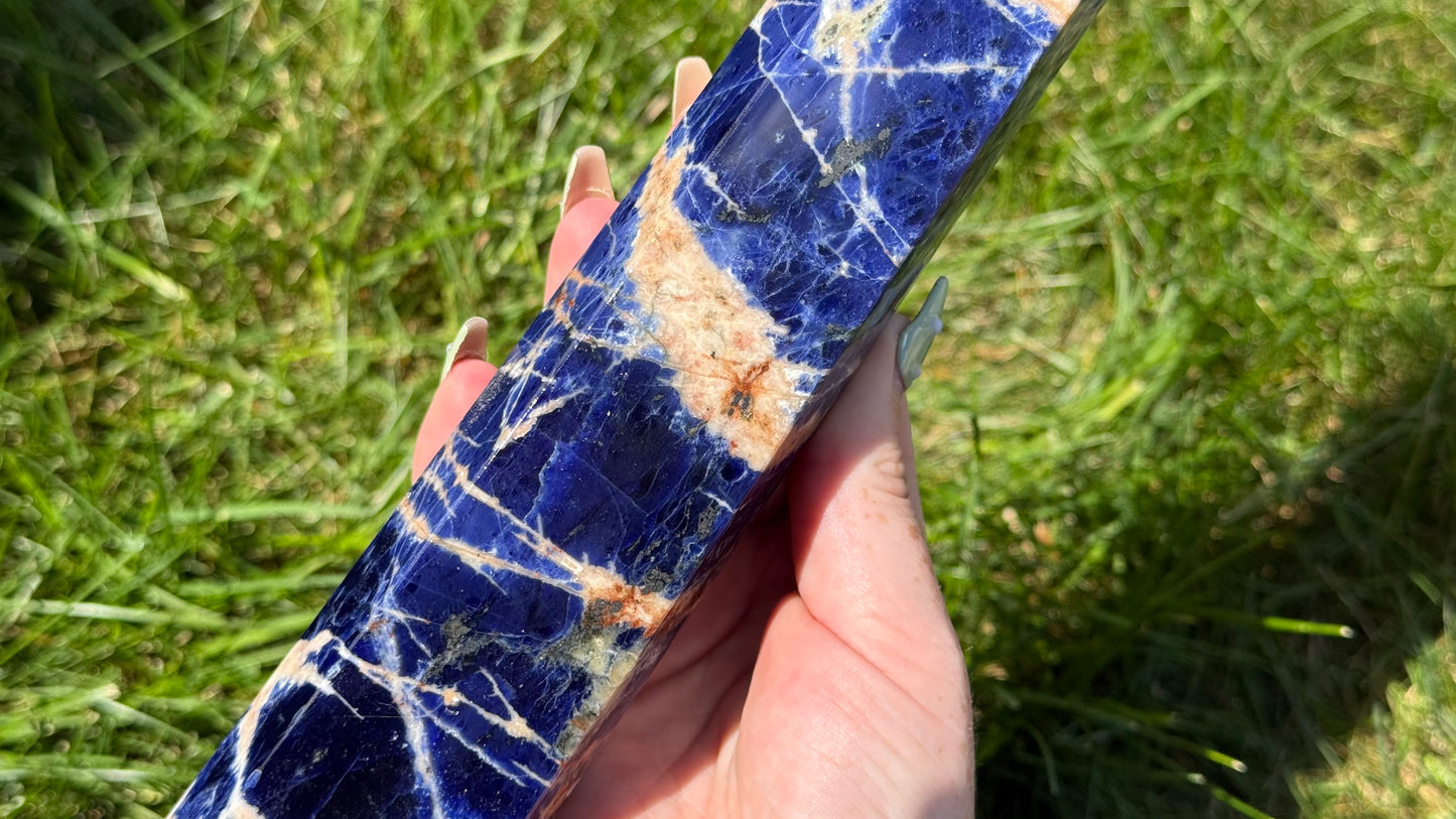 Sodalite Tower *chip tip* - Personal Collection Destash
