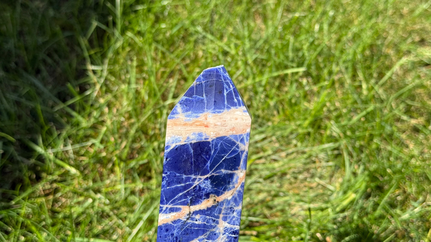 Sodalite Tower *chip tip* - Personal Collection Destash