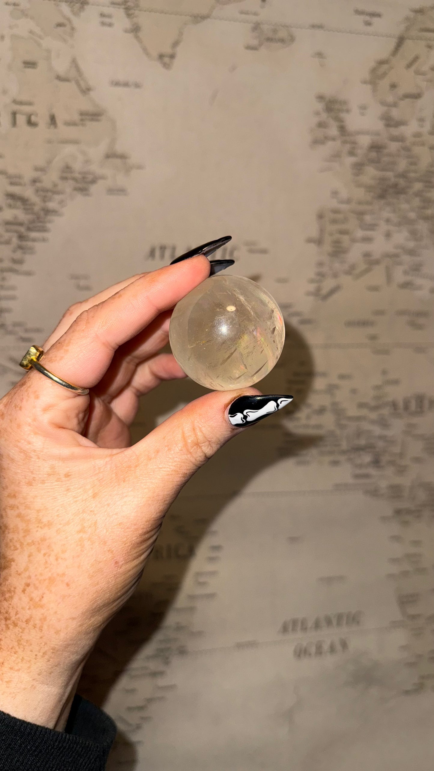 Optical Calcite Sphere - Personal Collection Destash