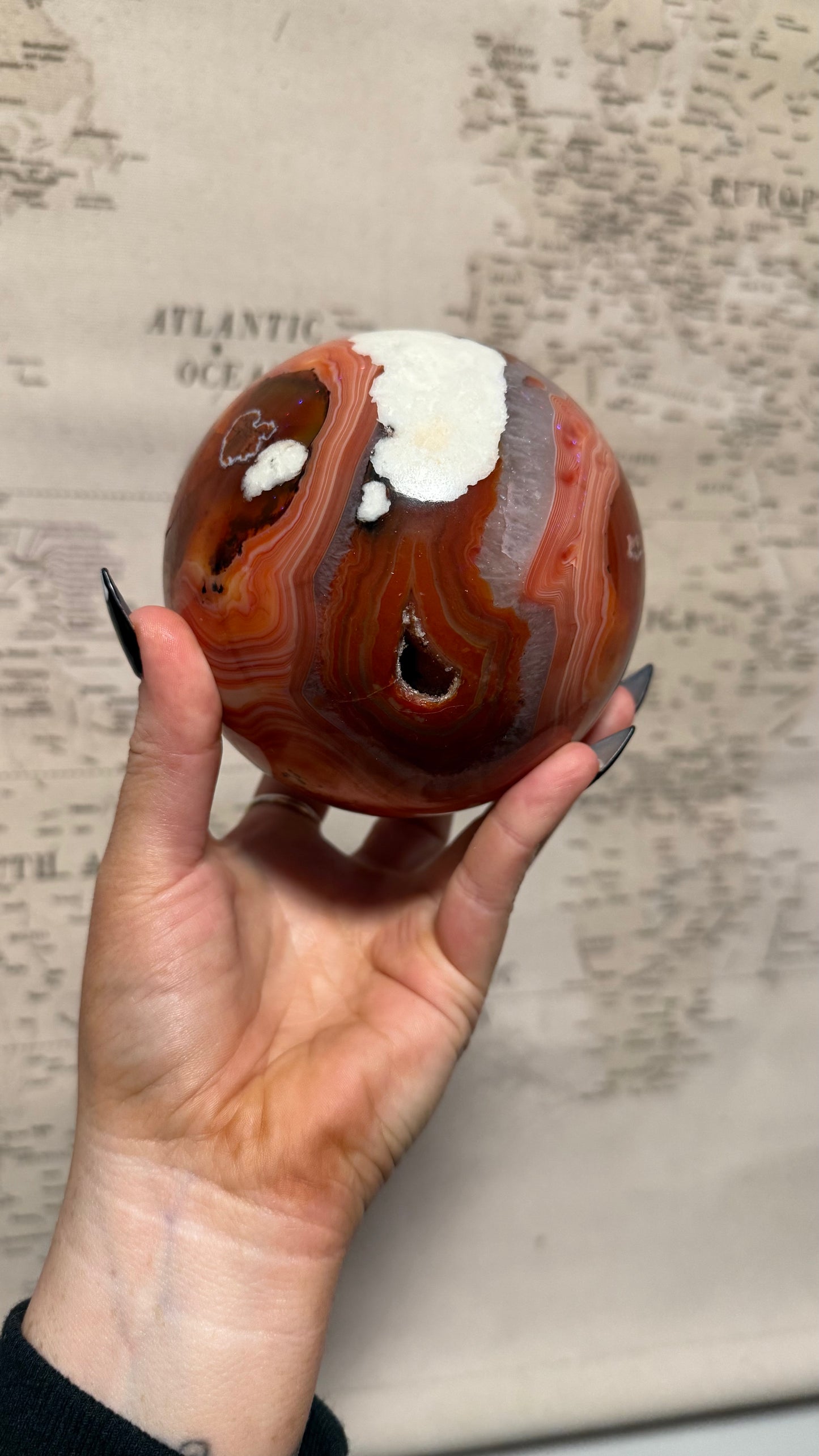 Carnelian Sphere - Personal Collection Destash