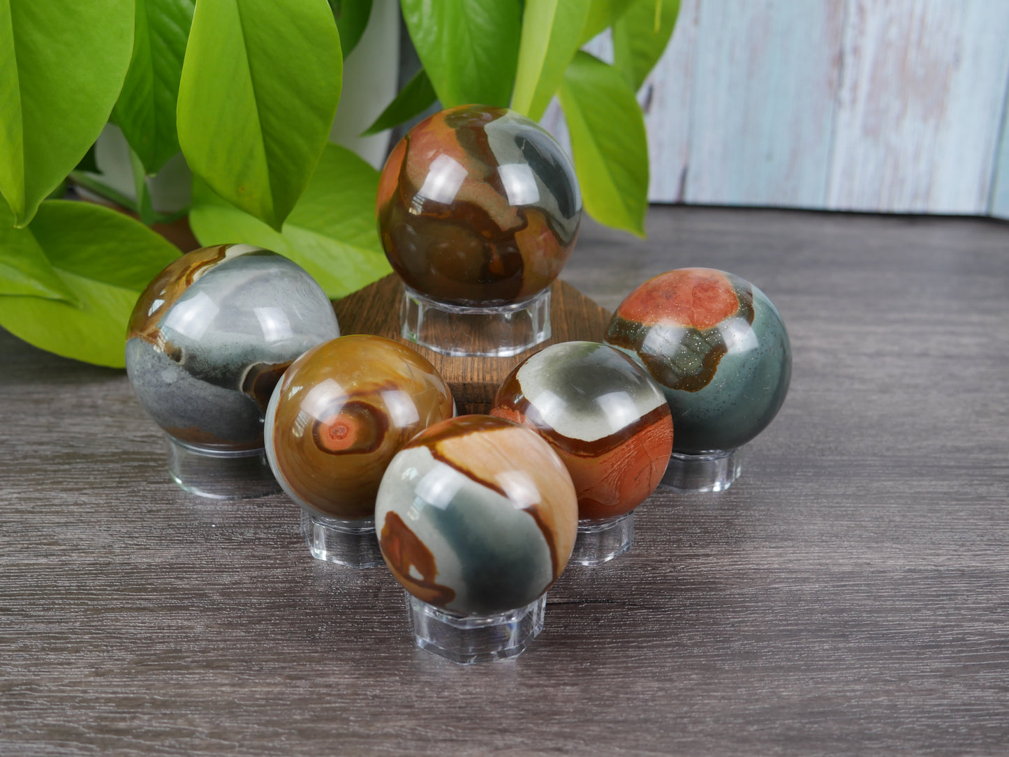 Polychrome Jasper Spheres [various]