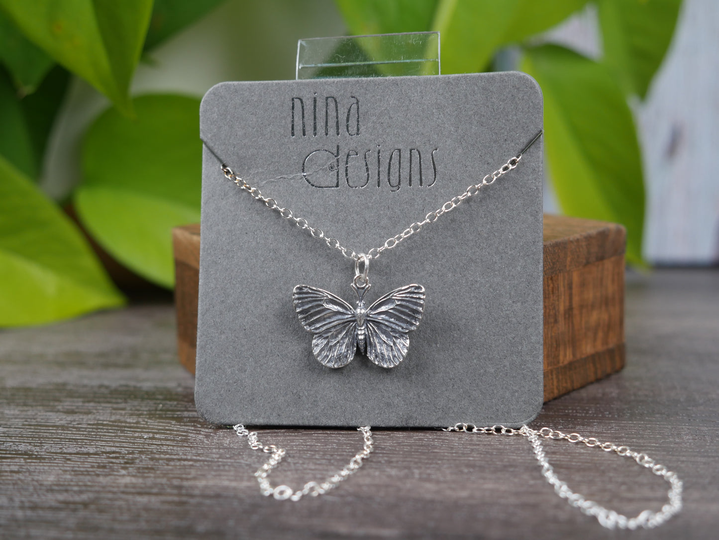 Butterfly Necklace - Sterling Silver