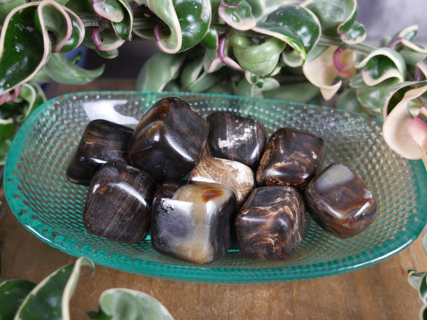 Chocolate Calcite Tumble