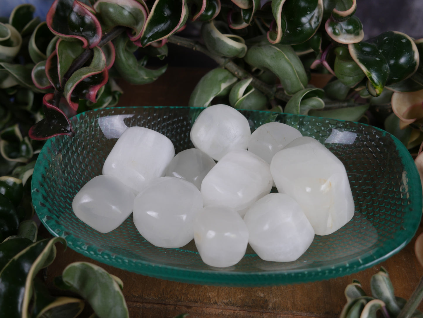 White Calcite Tumble