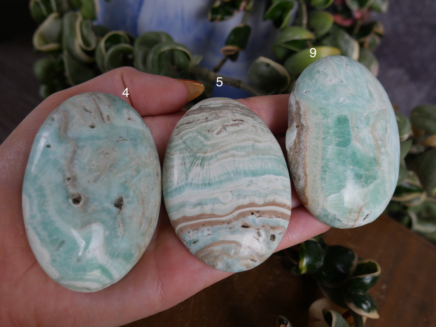 Smithsonite Palm Stone [various]