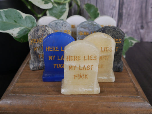 Here Lies My Last F*ck Gravestone [various]