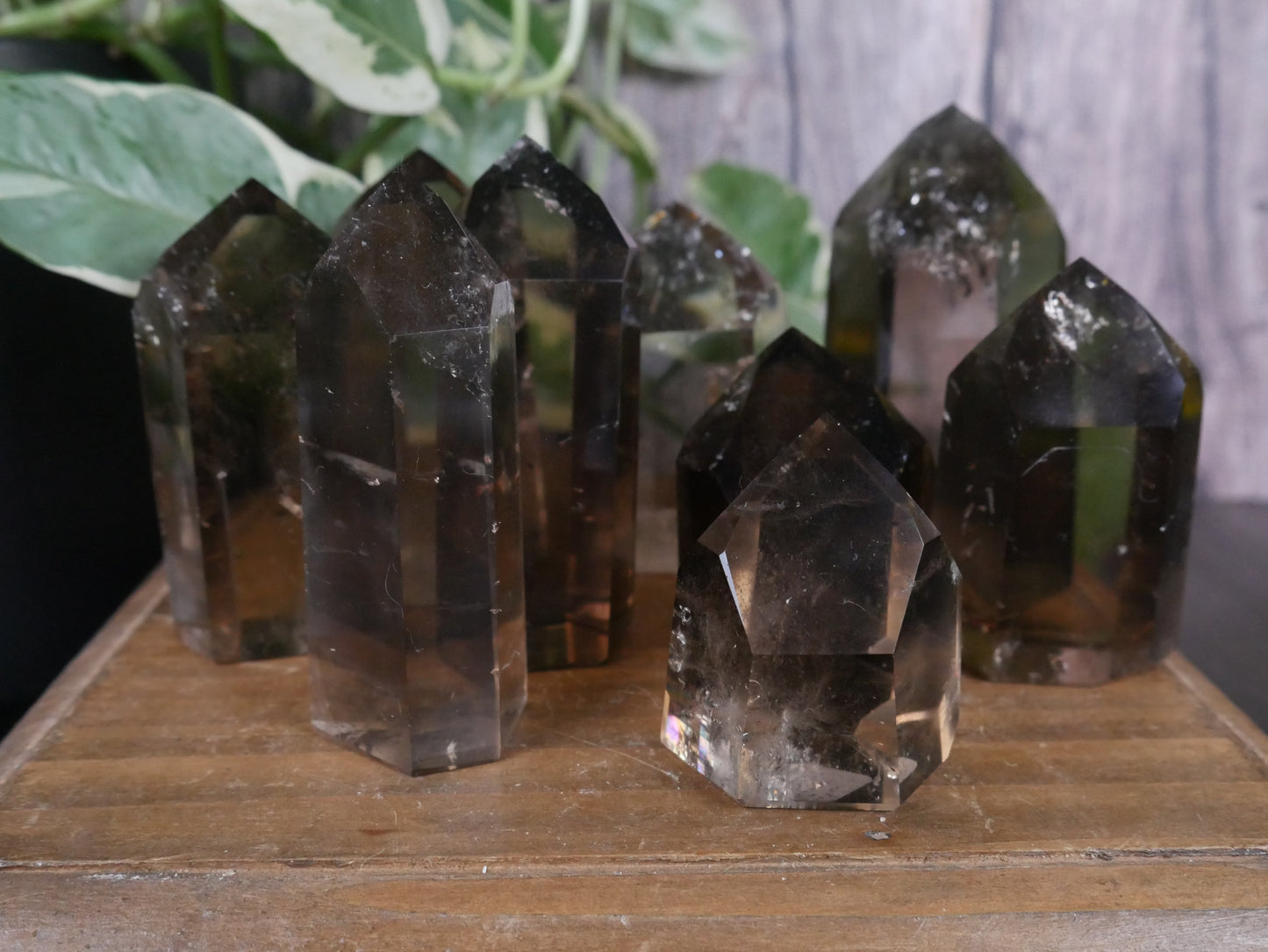 Smokey Quartz Towers - Medium [various]