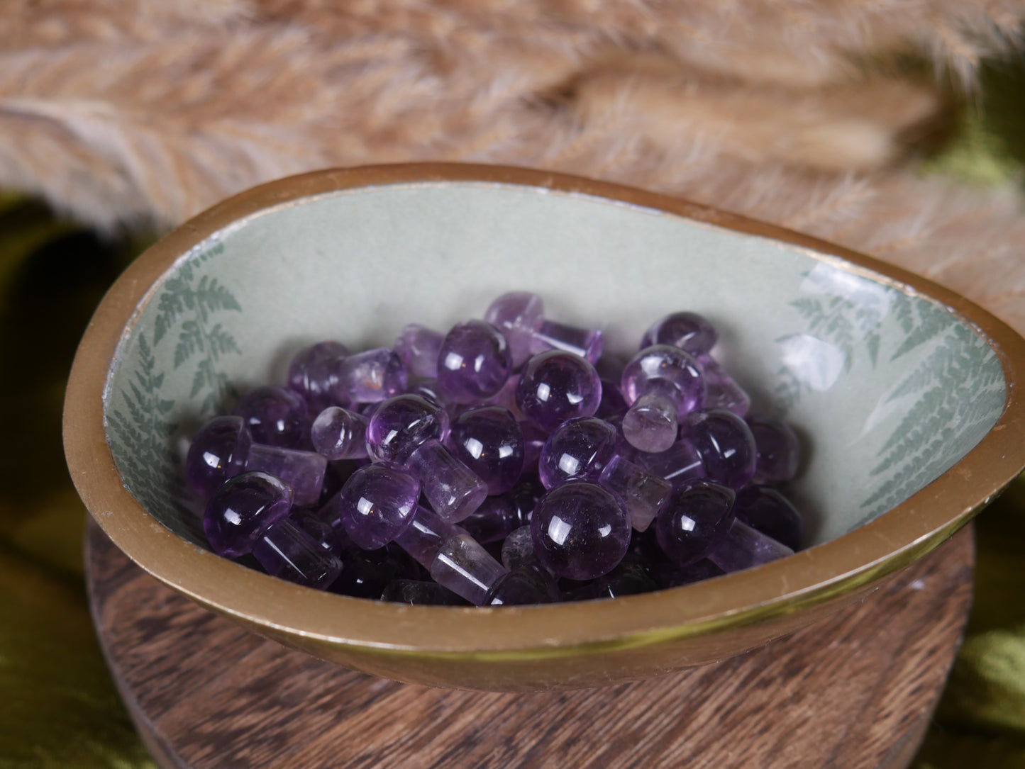 Amethyst Mini Mushroom