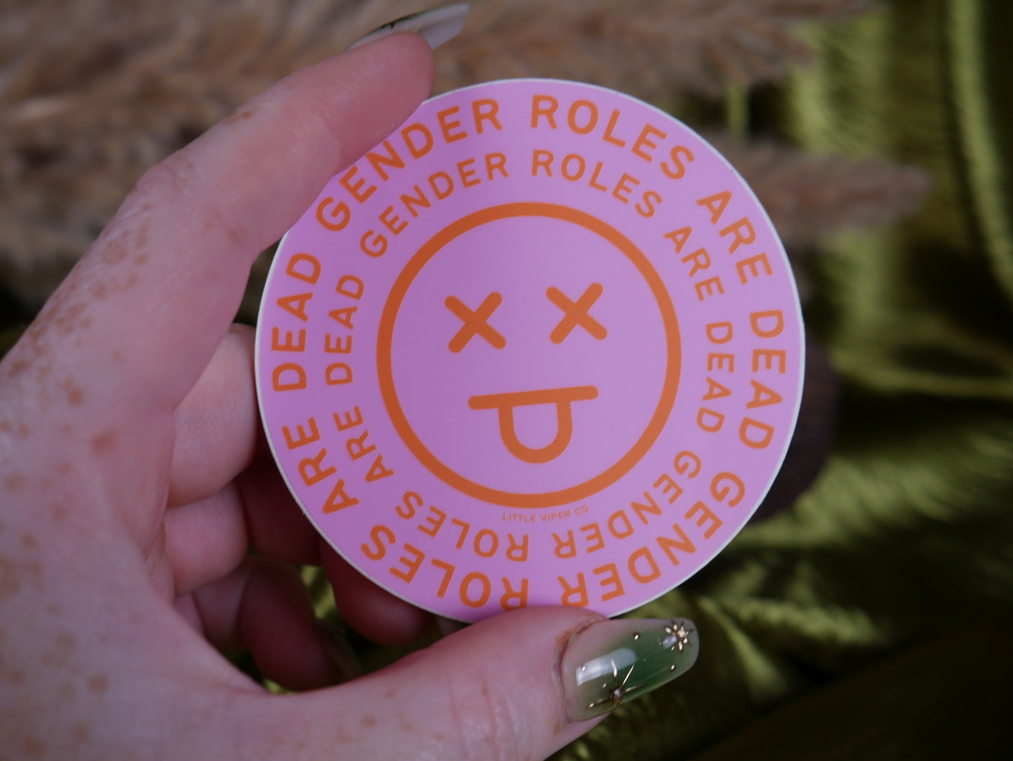 Gender Roles Are Dead Sticker