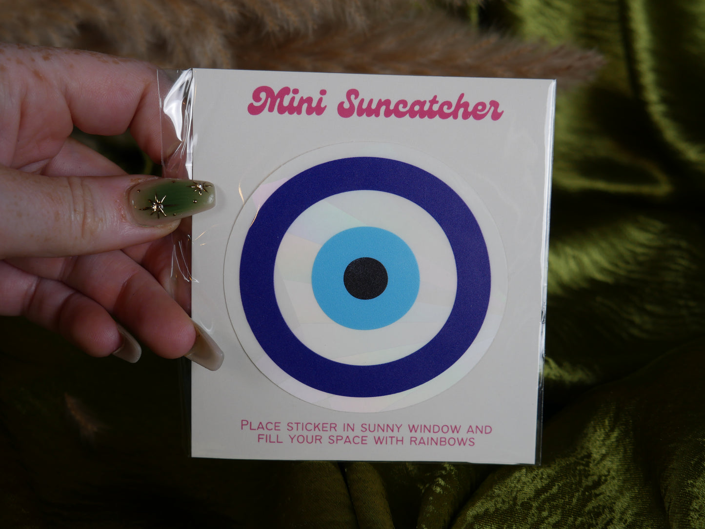 Evil Eye Suncatcher Sticker