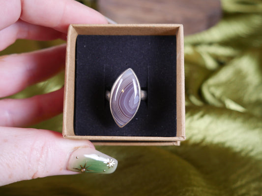 Botswana Agate Ring