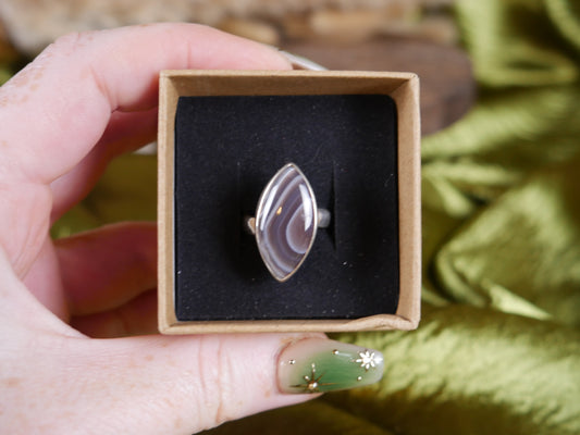 Botswana Agate Ring