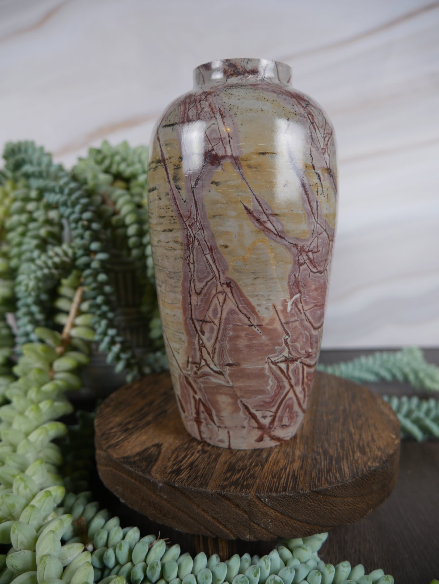 Picture Jasper Vase #8