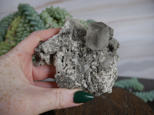 Linwood Calcite with Marcasite #20