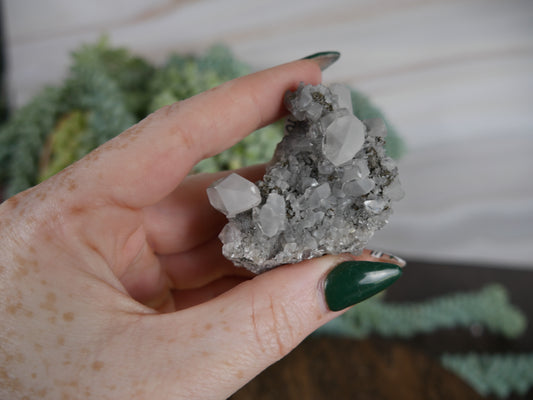 Linwood Calcite with Marcasite #15