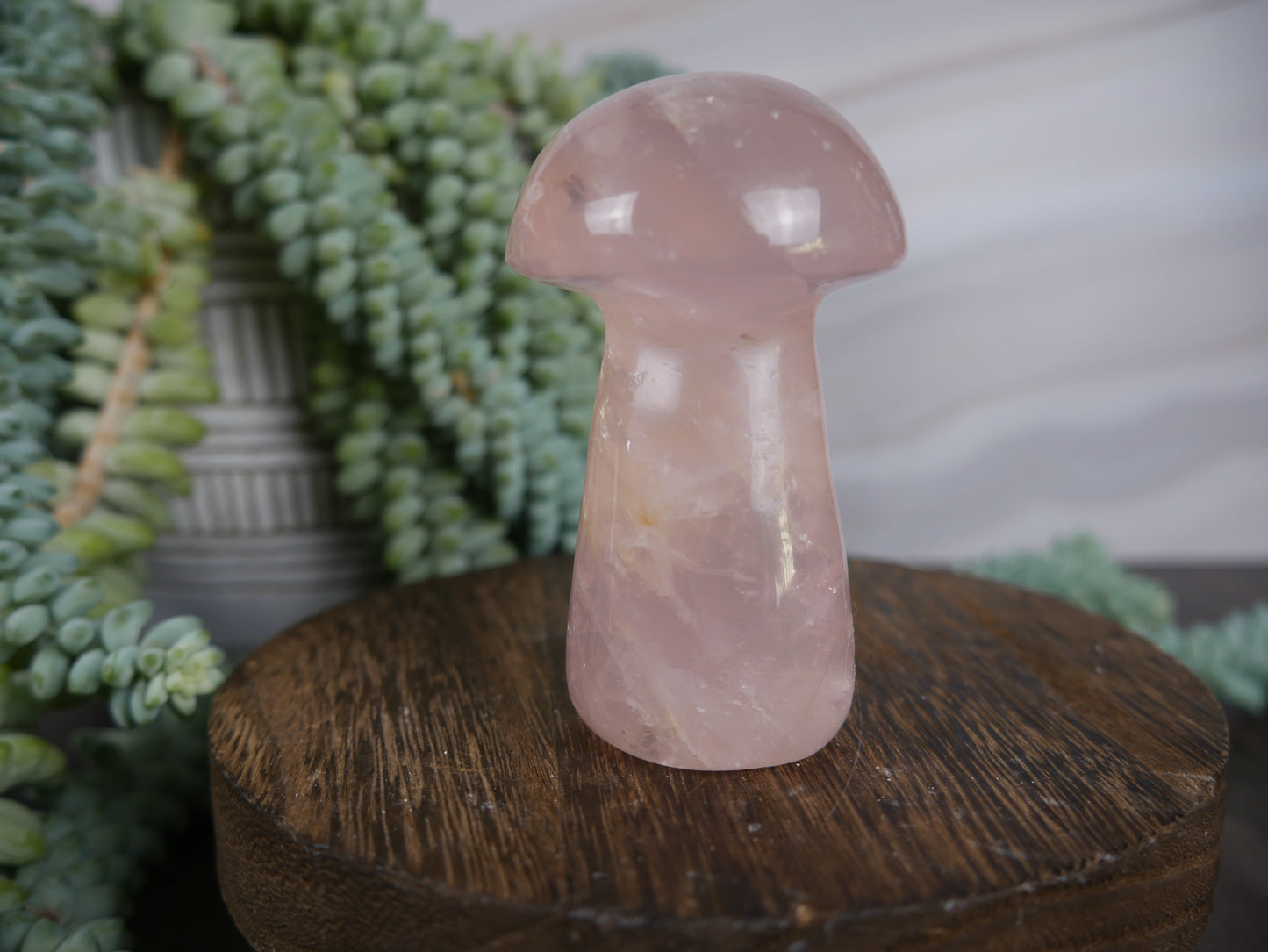 Rose Quartz Mushroom #11