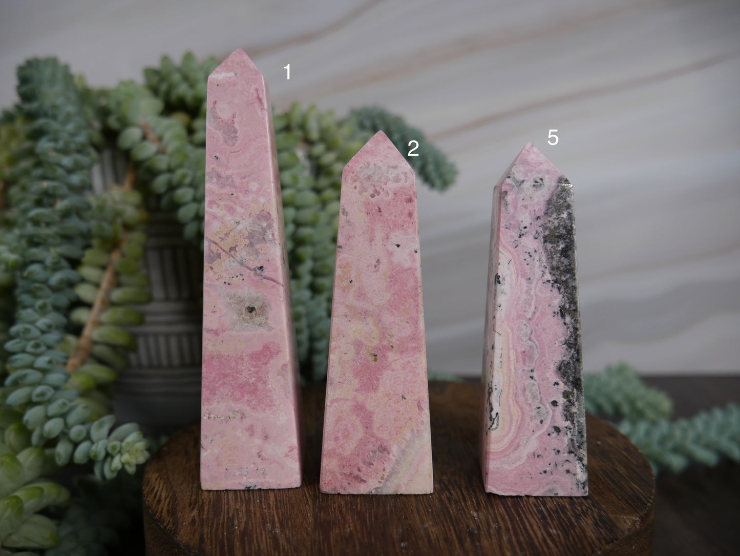 Peruvian Rhodonite Tower [various]