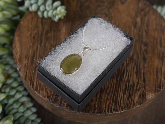 Green Sapphire Pendant