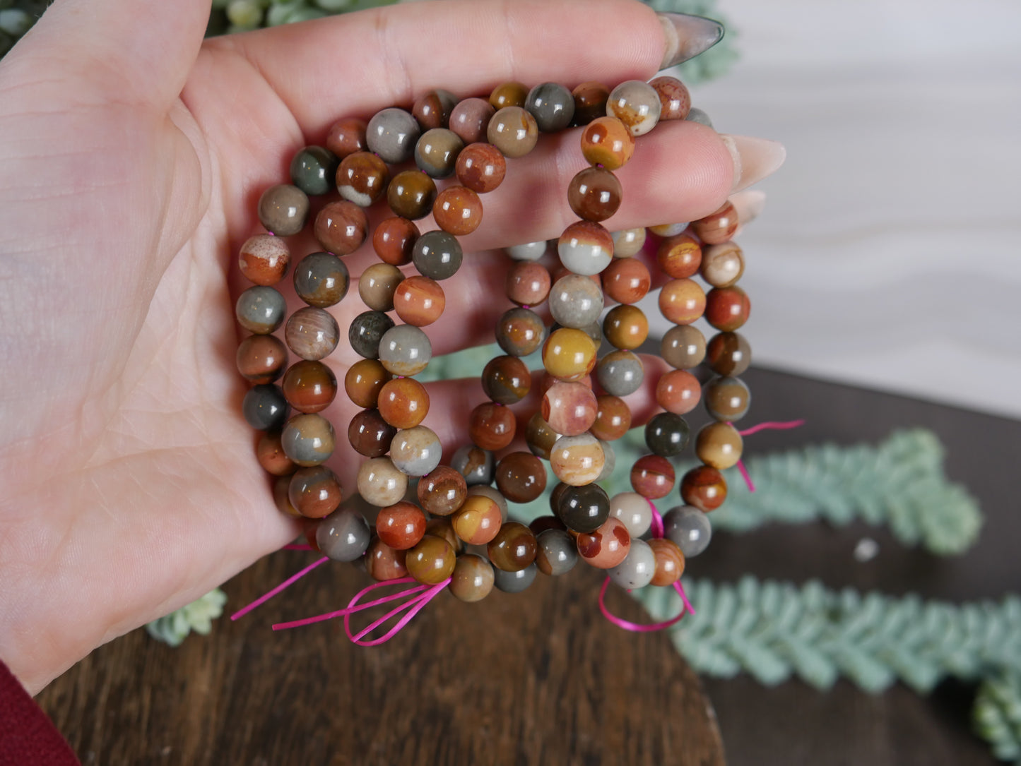 Polychrome Jasper Bracelet