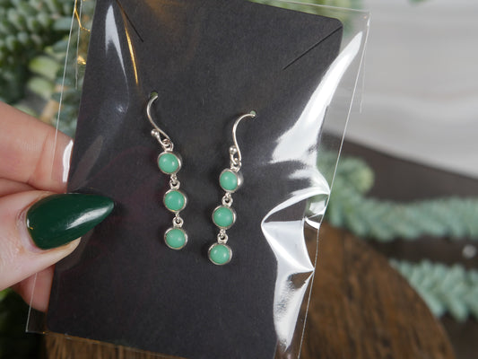 Chrysoprase Earrings